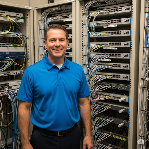 IT Professional in Server Room