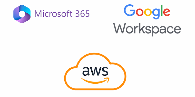 Cloud Platforms - Microsoft 365, Google Workspace, and AWS